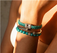 Bracciale Rue des Mille Donna in Argento Giada BR-035 M1 RH - BR-035 M1 RH